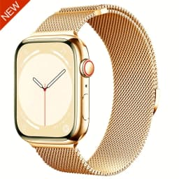 Milanese Loop Band for Apple watch Ultra/4 9 8 7 6 SE 45mm 49mm 44mm/41/40mm Metal Magnetic Strap iWatch 12 11 10 46mm 42mm Band