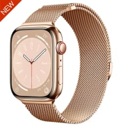 Milanese Loop Band for Apple watch Ultra/4 9 8 7 6 SE 45mm 49mm 44mm/41/40mm Metal Magnetic Strap iWatch 12 11 10 46mm 42mm Band