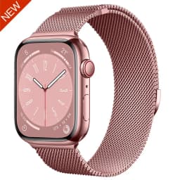 Milanese Loop Band for Apple watch Ultra/4 9 8 7 6 SE 45mm 49mm 44mm/41/40mm Metal Magnetic Strap iWatch 12 11 10 46mm 42mm Band