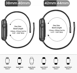 Milanese Loop Band for Apple watch Ultra/4 9 8 7 6 SE 45mm 49mm 44mm/41/40mm Metal Magnetic Strap iWatch 12 11 10 46mm 42mm Band
