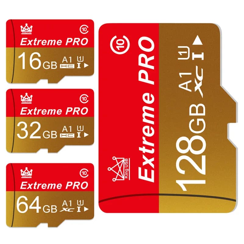 Memory Card 256GB 128GB 64GB Extreme Pro Mini SD Card 32gb 16gb U1 V10 TF Card High Speed Flash Card 32GB for Phone Camera Drone