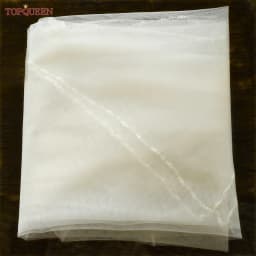 TOPQUEEN V107 Long Bridal Veils Crystal Beaded Wedding Veil With Crystal Edge 1 Tier Super Soft Bride To Be Veil Short