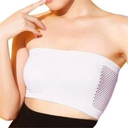 Fashion Women Chest Wraps Tube Tops Plus Size Seamless Strapless Soft Anti Expose High Elastic Mesh Wrapped Invisible Strapless