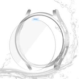 Glass+Case for Samsung Galaxy Watch 5/5 Pro Waterproof PC Galaxy Watch 5 40mm 44mm Cover Watch 5 Pro 45mm Cover+Screen Protector