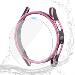 Glass+Case for Samsung Galaxy Watch 5/5 Pro Waterproof PC Galaxy Watch 5 40mm 44mm Cover Watch 5 Pro 45mm Cover+Screen Protector