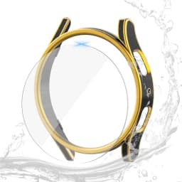 Glass+Case for Samsung Galaxy Watch 5/5 Pro Waterproof PC Galaxy Watch 5 40mm 44mm Cover Watch 5 Pro 45mm Cover+Screen Protector