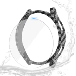 Glass+Case for Samsung Galaxy Watch 5/5 Pro Waterproof PC Galaxy Watch 5 40mm 44mm Cover Watch 5 Pro 45mm Cover+Screen Protector