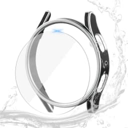 Glass+Case for Samsung Galaxy Watch 5/5 Pro Waterproof PC Galaxy Watch 5 40mm 44mm Cover Watch 5 Pro 45mm Cover+Screen Protector