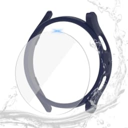 Glass+Case for Samsung Galaxy Watch 5/5 Pro Waterproof PC Galaxy Watch 5 40mm 44mm Cover Watch 5 Pro 45mm Cover+Screen Protector