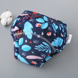 6 Layers Baby Elinfant 2 Size Diapers For Swimming Absorbent Ecological Diapers Reusable Training Panties Happy Flute Newborn