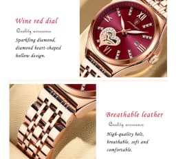 POEDAGAR Luxury Watches For Women Waterproof Luminous Date Stainless Steel Woman Watch Elegant Fashion Quartz Ladies Wristwatch