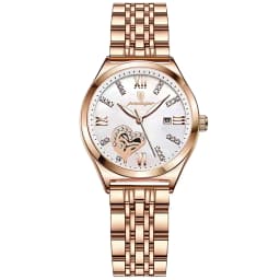 POEDAGAR Luxury Watches For Women Waterproof Luminous Date Stainless Steel Woman Watch Elegant Fashion Quartz Ladies Wristwatch
