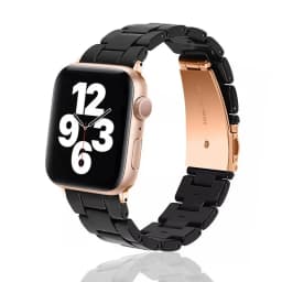 Resin Strap for Apple Watch Band 44mm 40mm 45mm 49mm 38mm 42mm 41mm Fashion Wrist Band for IWatch Series 8 7 6 5 4 3 2 1 Ultra