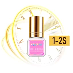 VEYES INC Eyelash Extension Glue 0.5-1 Sec Drying (0.17fl.oz / 5ml) Up to 8 Weeks Retention Adhesive Salon Use for Lash Tech