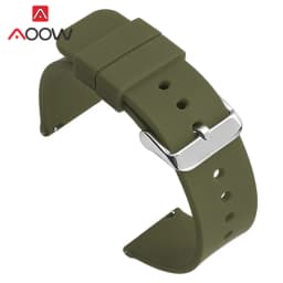 12/14/16/18/20/22/24mm Sport Silicone Strap Universal Colorful Quick Release Waterproof Men Women Replacement Watchband Bracelet