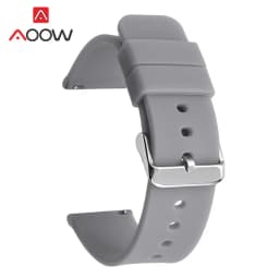 12/14/16/18/20/22/24mm Sport Silicone Strap Universal Colorful Quick Release Waterproof Men Women Replacement Watchband Bracelet