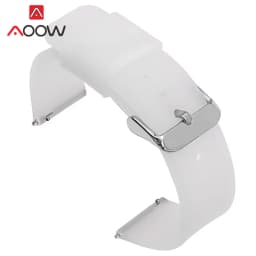 12/14/16/18/20/22/24mm Sport Silicone Strap Universal Colorful Quick Release Waterproof Men Women Replacement Watchband Bracelet