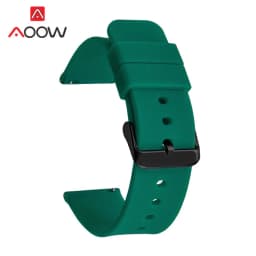 12/14/16/18/20/22/24mm Sport Silicone Strap Universal Colorful Quick Release Waterproof Men Women Replacement Watchband Bracelet