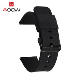 12/14/16/18/20/22/24mm Sport Silicone Strap Universal Colorful Quick Release Waterproof Men Women Replacement Watchband Bracelet