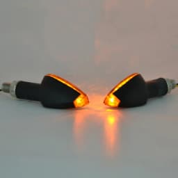 1PCS Universal 12V  Motorcycle Turn Signal Lamp Amber Light Indicator 14 LED