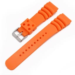 20mm 22mm 24mm Diving Rubber Watch Strap Waterproof Silicone Sport Wrist Band Bracelet Watchband for Seiko Diver Scuba for Casio