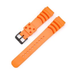 20mm 22mm 24mm Diving Rubber Watch Strap Waterproof Silicone Sport Wrist Band Bracelet Watchband for Seiko Diver Scuba for Casio