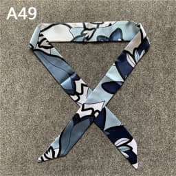 New Skinny Scarves Handle Bag Scarf Brand Silk Scarf For Women Fashion Head Scarf Wraps Bag Decoration Dropshipp