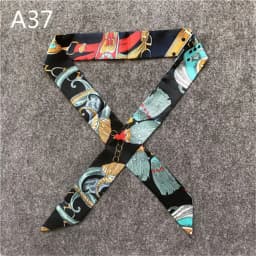New Skinny Scarves Handle Bag Scarf Brand Silk Scarf For Women Fashion Head Scarf Wraps Bag Decoration Dropshipp