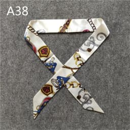 New Skinny Scarves Handle Bag Scarf Brand Silk Scarf For Women Fashion Head Scarf Wraps Bag Decoration Dropshipp