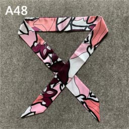 New Skinny Scarves Handle Bag Scarf Brand Silk Scarf For Women Fashion Head Scarf Wraps Bag Decoration Dropshipp