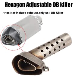 DB Killer Silencer Noise Sound Exhaust Adjustable Muffler Silencer 35mm/42mm/45mm/48mm/60mm
