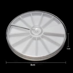 19 Style Plastic Storage Jewelry Box Compartment Adjustable Container for Beads earring box for jewelry rectangle Box Case