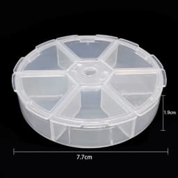 19 Style Plastic Storage Jewelry Box Compartment Adjustable Container for Beads earring box for jewelry rectangle Box Case