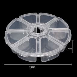 19 Style Plastic Storage Jewelry Box Compartment Adjustable Container for Beads earring box for jewelry rectangle Box Case