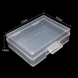 19 Style Plastic Storage Jewelry Box Compartment Adjustable Container for Beads earring box for jewelry rectangle Box Case