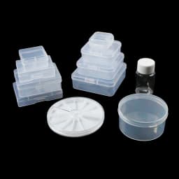 19 Style Plastic Storage Jewelry Box Compartment Adjustable Container for Beads earring box for jewelry rectangle Box Case