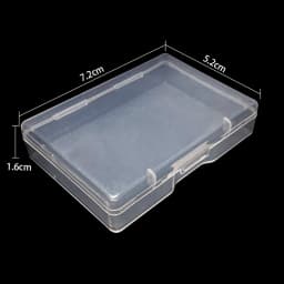 19 Style Plastic Storage Jewelry Box Compartment Adjustable Container for Beads earring box for jewelry rectangle Box Case