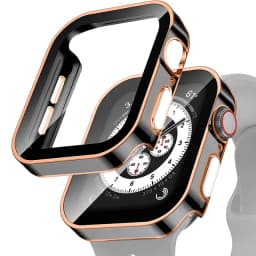 Cover for Apple Watch Case 46mm 42mm 45mm 44mm 49mm 41 40mm Tempered Glass Screen Protector Series 11 10 7 8 9 SE 6 5 4 Ultra 3