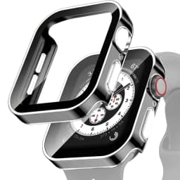Cover for Apple Watch Case 46mm 42mm 45mm 44mm 49mm 41 40mm Tempered Glass Screen Protector Series 11 10 7 8 9 SE 6 5 4 Ultra 3