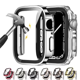 Cover for Apple Watch Case 46mm 42mm 45mm 44mm 49mm 41 40mm Tempered Glass Screen Protector Series 11 10 7 8 9 SE 6 5 4 Ultra 3