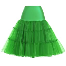 Puffy Short Organza Halloween Women Crinoline Vintage Bridal Petticoat for Wedding Evening Cosplay Underskirt Rockabilly Tutu