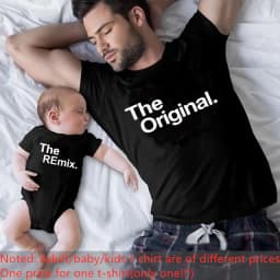 Funny Baby Daddy 2025 Family Matching Clothing Simple Pregnancy Announcement Family Look T Shirt Baby Dad Matching Clothes
