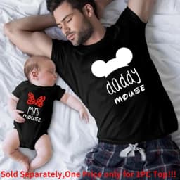 Funny Baby Daddy 2025 Family Matching Clothing Simple Pregnancy Announcement Family Look T Shirt Baby Dad Matching Clothes