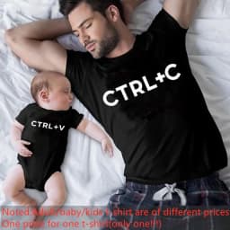Funny Baby Daddy 2025 Family Matching Clothing Simple Pregnancy Announcement Family Look T Shirt Baby Dad Matching Clothes