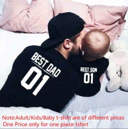 Funny Baby Daddy 2025 Family Matching Clothing Simple Pregnancy Announcement Family Look T Shirt Baby Dad Matching Clothes