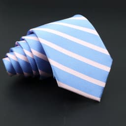 Fashion Men's Classic Stripe Ties Wedding Business Neckties Jacquard Narrow Tie Party Formal Suit Shirt Gravatas Accessory Gift