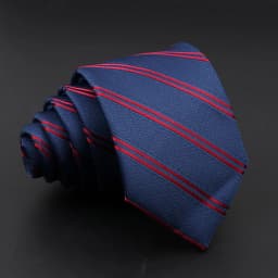 Fashion Men's Classic Stripe Ties Wedding Business Neckties Jacquard Narrow Tie Party Formal Suit Shirt Gravatas Accessory Gift