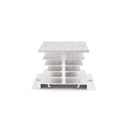 Mini Single Phase Solid State Relay SSR Aluminum Heat Sink Dissipation Radiator Newest Rail Mount For 10A-40A Relay