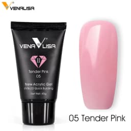 Venalisa New Acrylic Gel Poly Extension Nail Gel Soak Off UV LED Durable Gel Slice Tips Fast Dry Clear Jelly Gel Base Top Coat