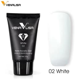 Venalisa New Acrylic Gel Poly Extension Nail Gel Soak Off UV LED Durable Gel Slice Tips Fast Dry Clear Jelly Gel Base Top Coat